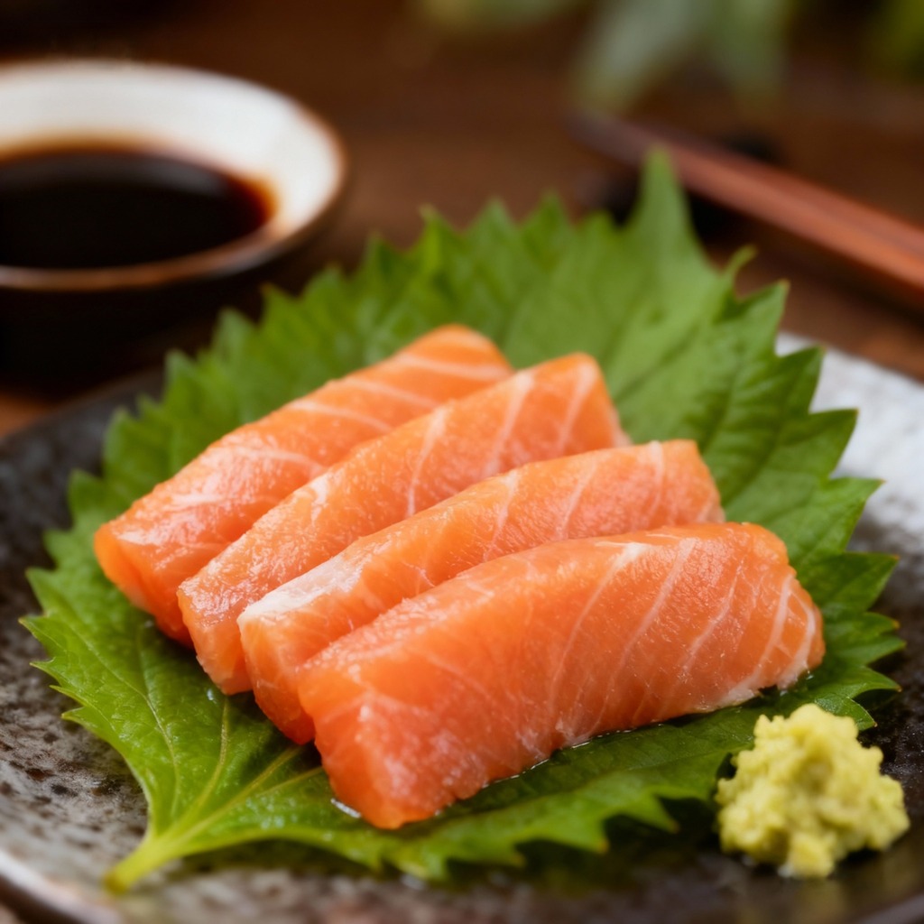 Salmon Sashimi